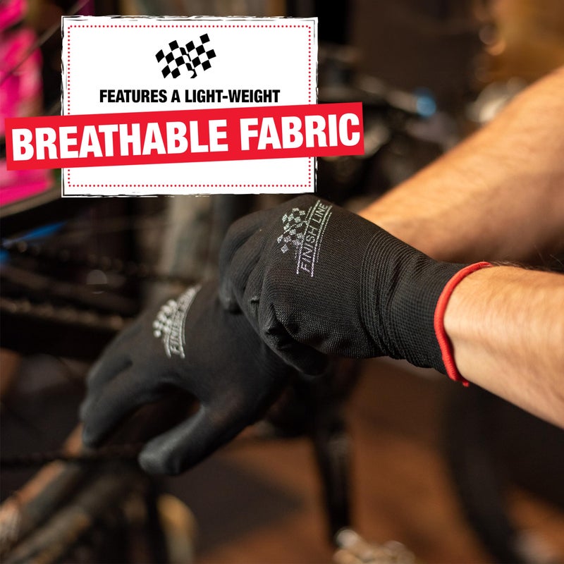 Finish Line Mechanic Grip Gloves - Large/XL - Image 1